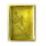 Gold 24K anti mobile radiation stickers