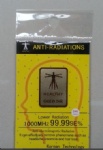 24K gold anti radiation sticker